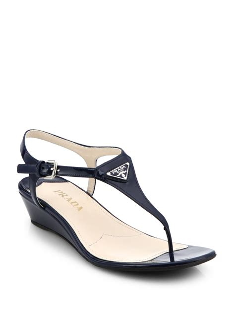 prada leather thong heel sandals|prada plexiglass sandals.